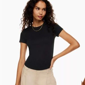 Sunday Best (aritzia) little ribbed t shirt